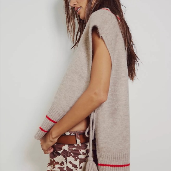 Free People All-Star Stripe Pocho - New With Tags - Picture 7 of 9